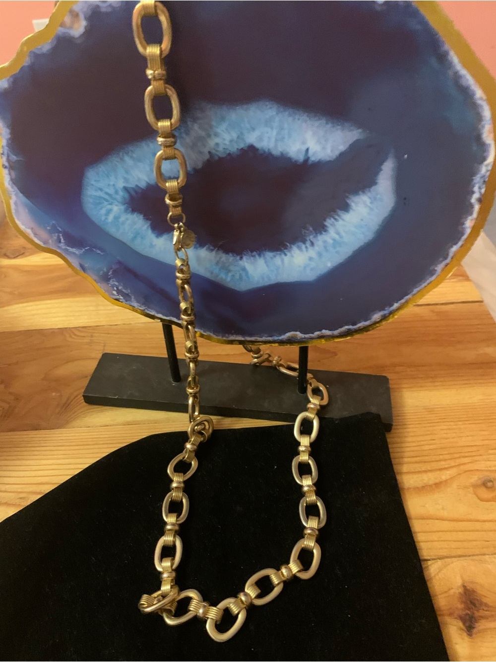 Premier Designs Gold Link Chain Necklace